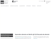 Tablet Screenshot of gls-aleman-en-berlin.de